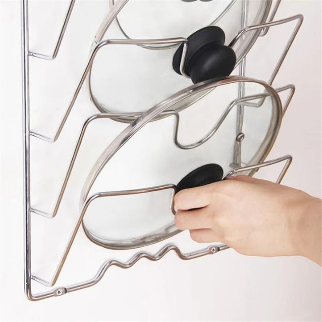 Range-couvercles vertical inox - vue 5